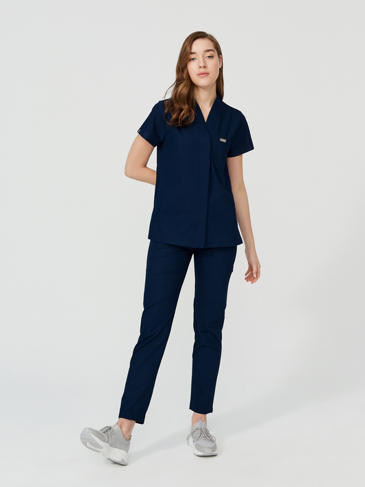 Cosa Mono Women's Scrubs - Navy Blue
