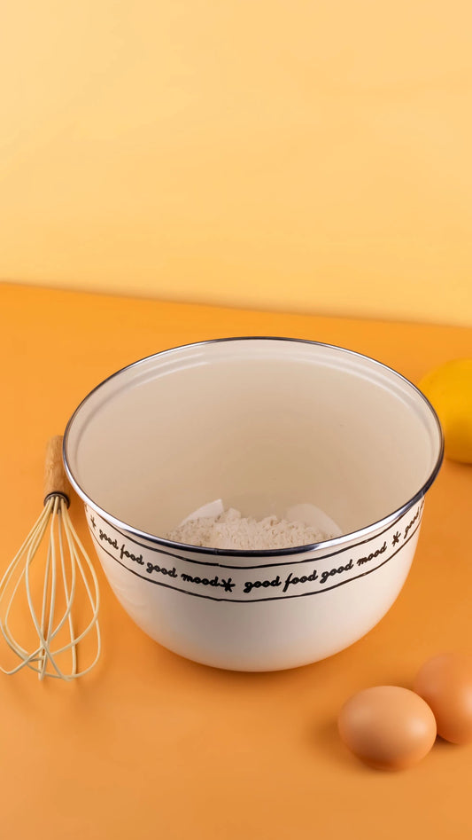 Mood Enamel Mixing Bowl 24cm - 4Lt