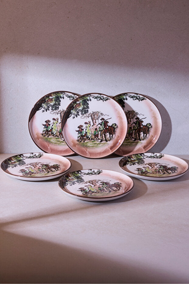 Old English the Farmers 6 Piece Cake Set 21 cm