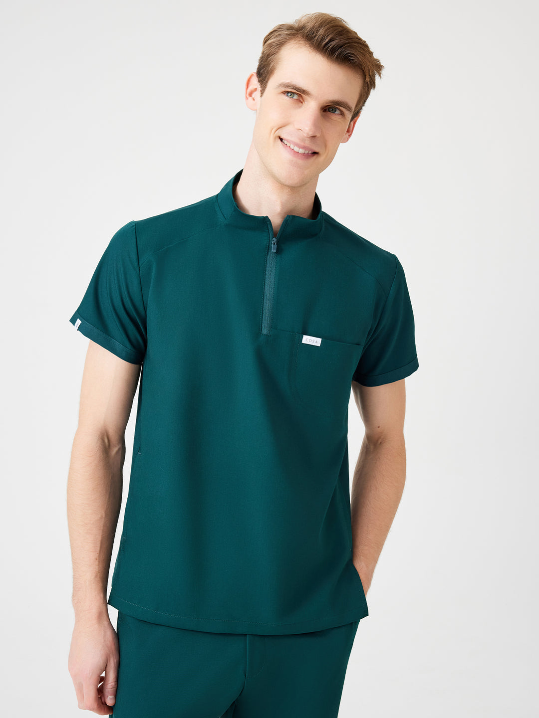 Cosa Altius Men's Top - Petrol Green