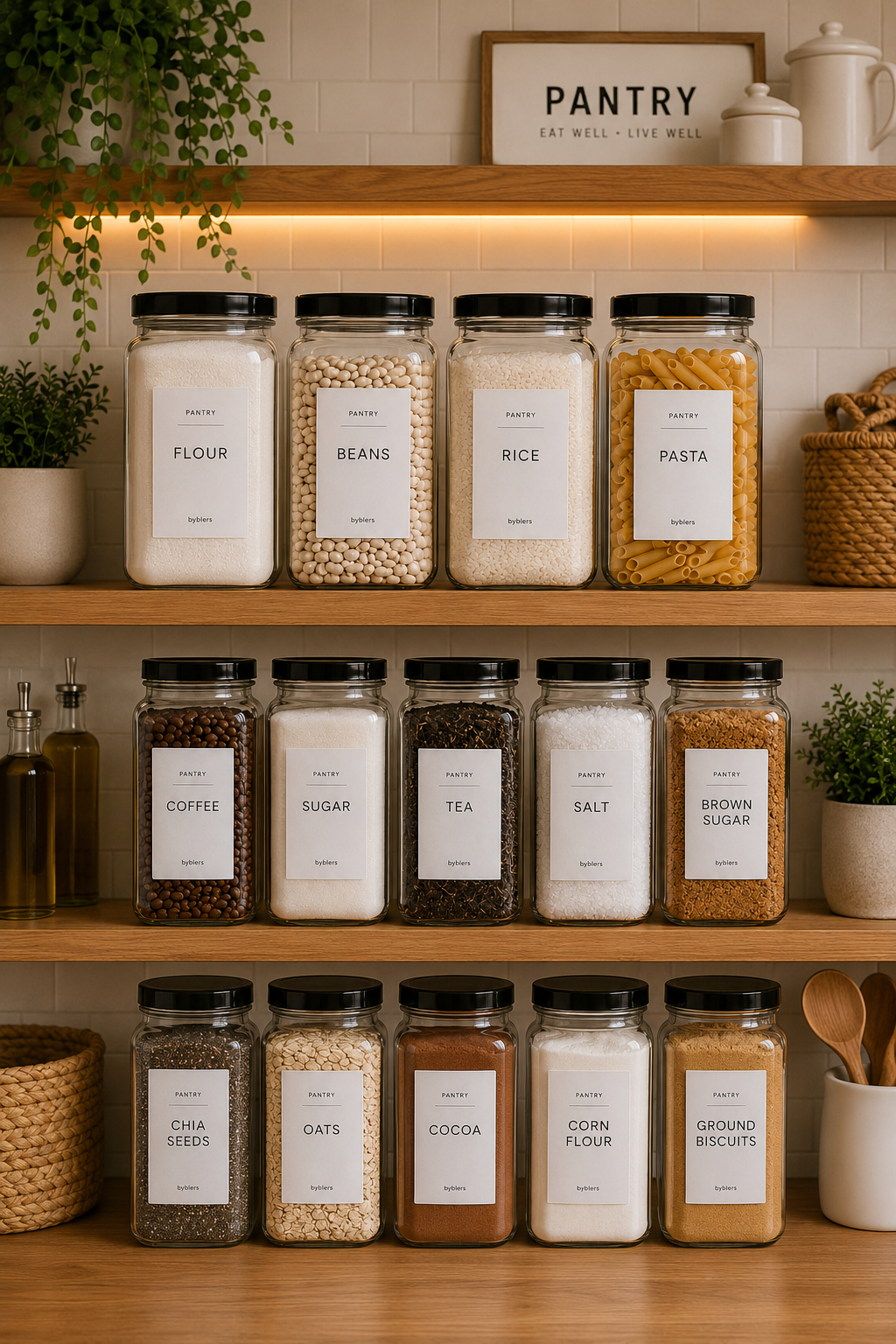 The Pantry Collection — Set of 4 (1600 ml)