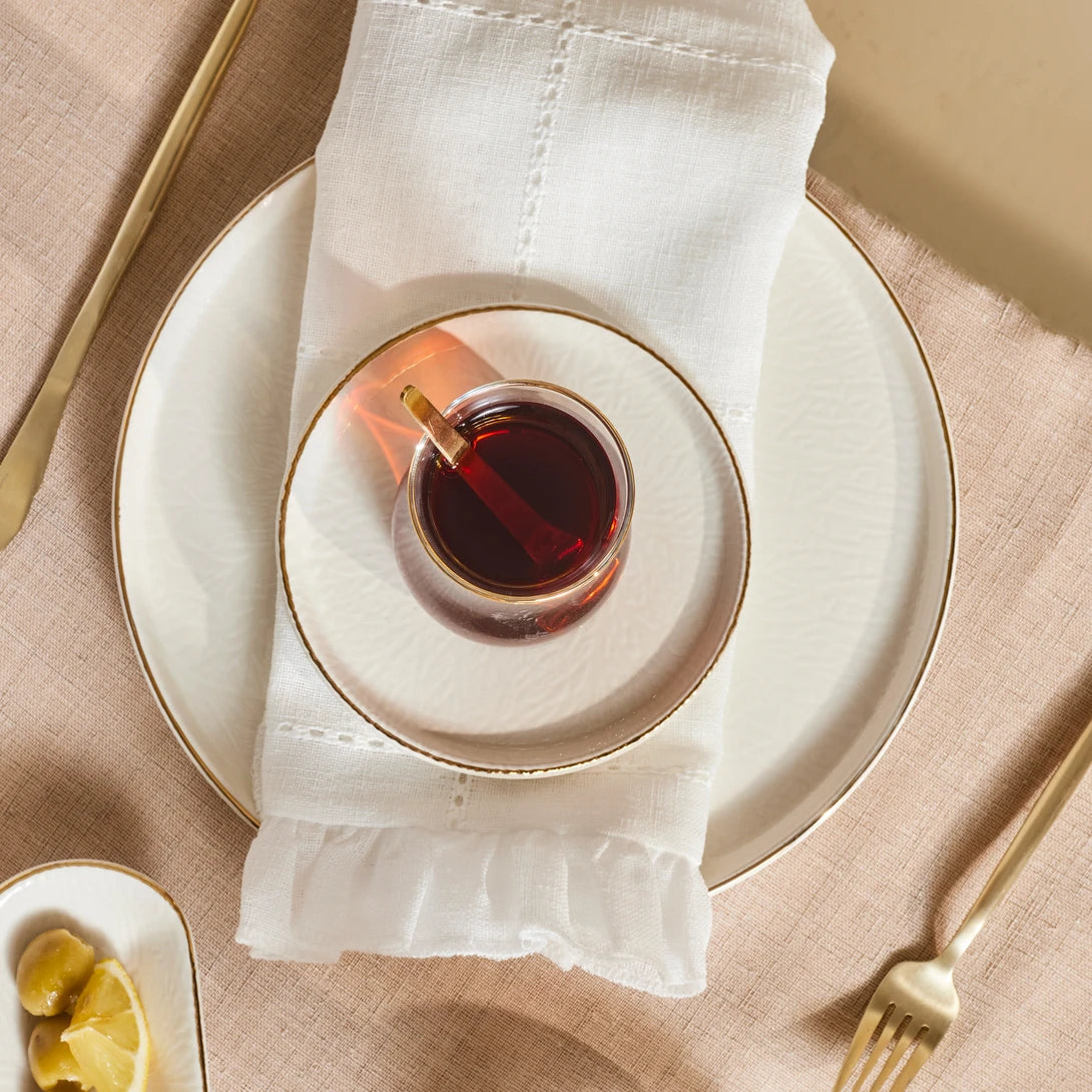 Komo 32 Piece 6 Person Breakfast Set Gold