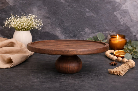 Natural Wood Stand 28 cm