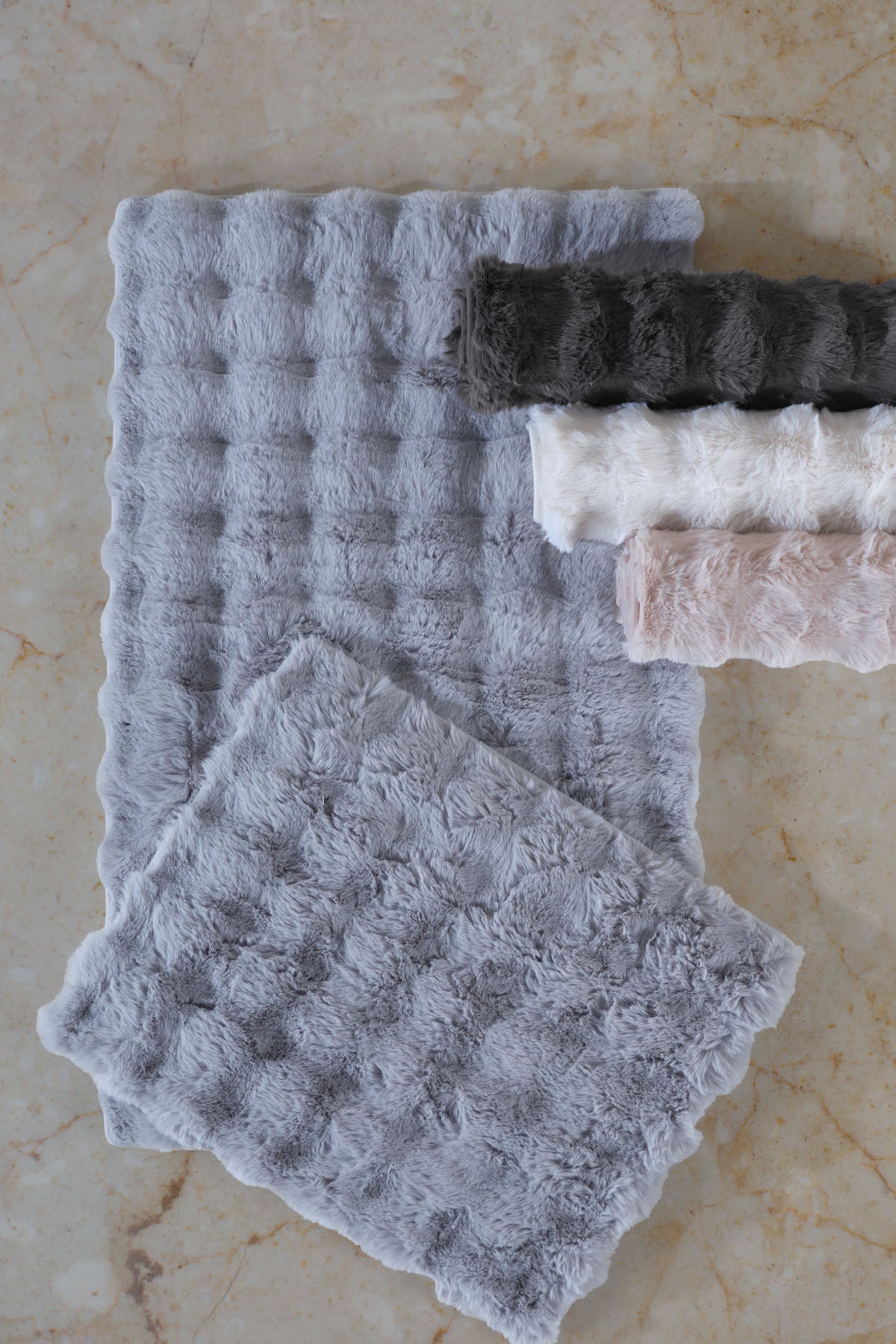 Toffy Doormat Set (60x100 cm) Anthracite