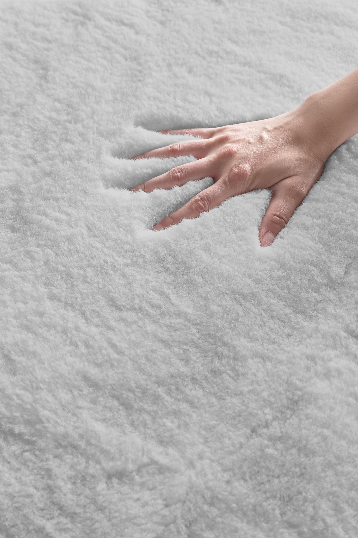 Lina Fluffy Mat Gray