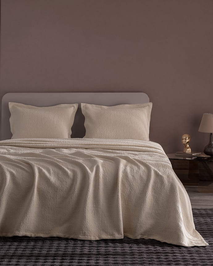 Labenne Double Bedspread - Beige