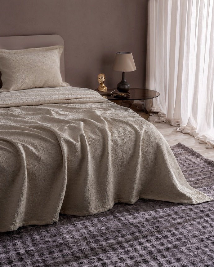 Labenne Double Bedspread - Beige