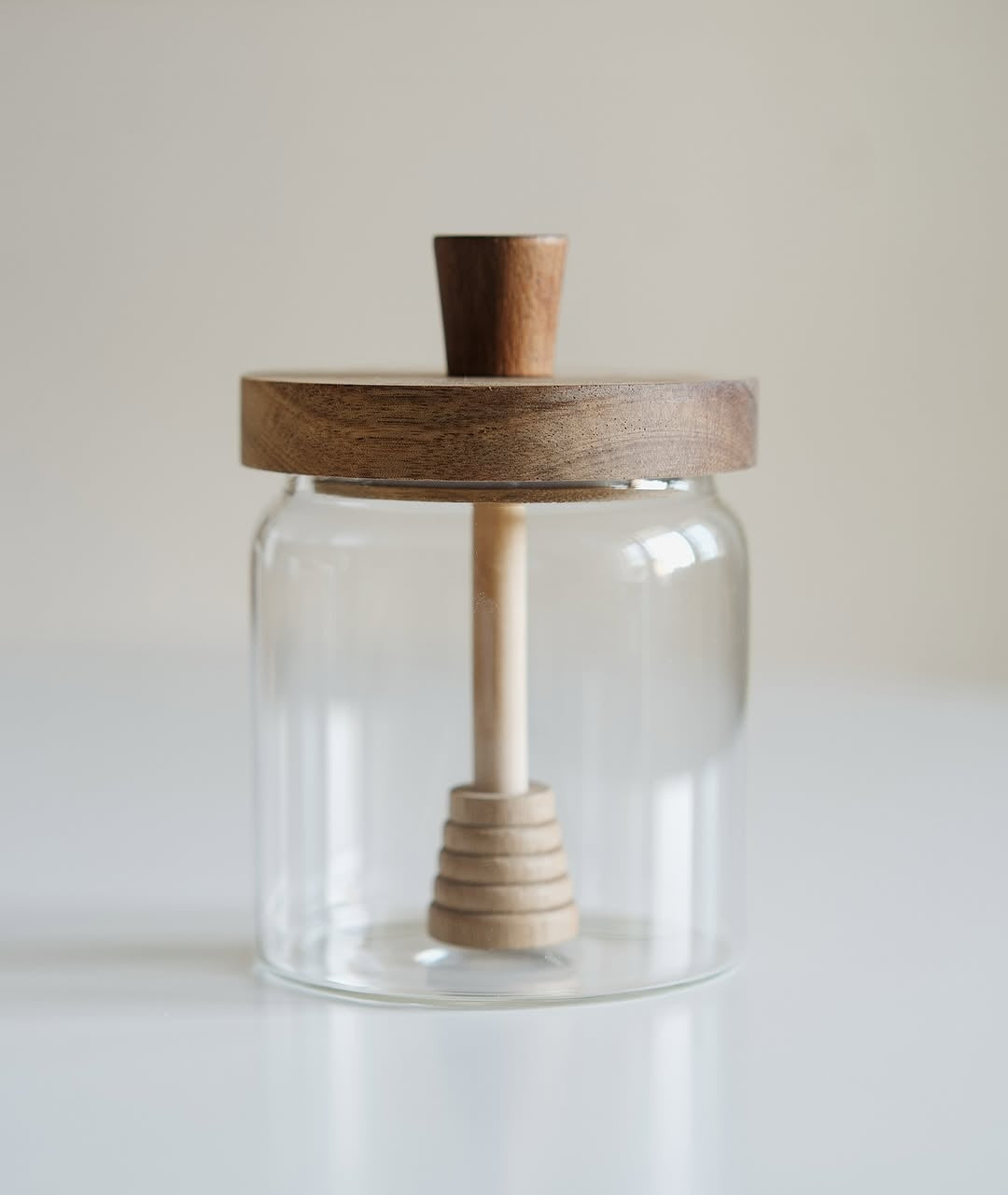 Honey Accacia Glass Jar