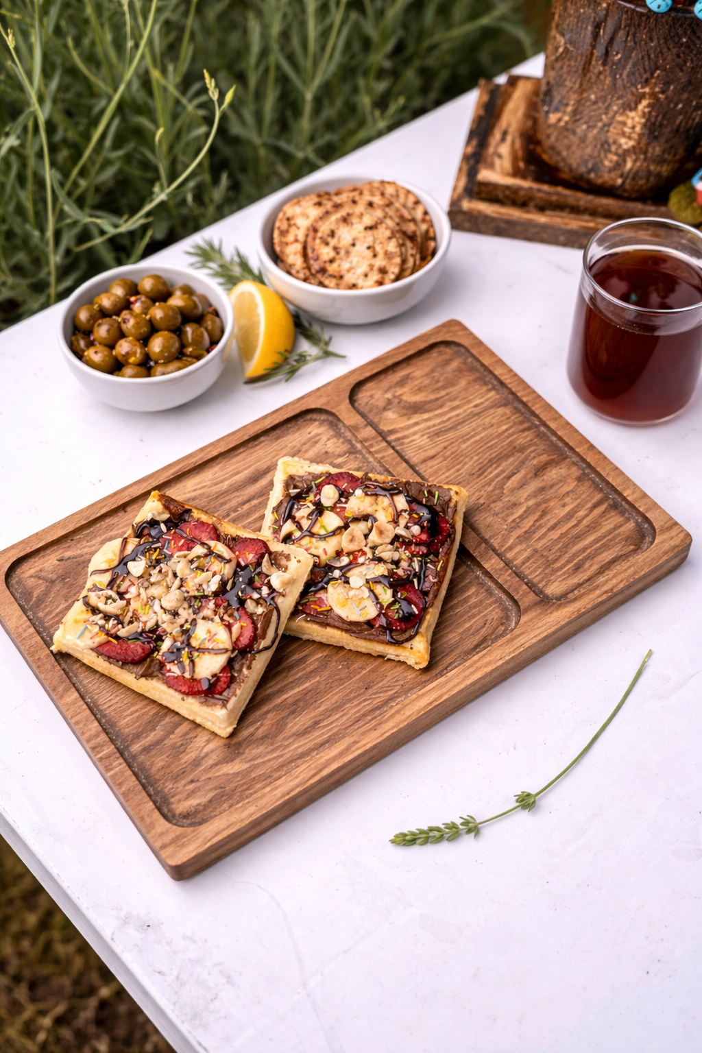 Natural Wood Tray