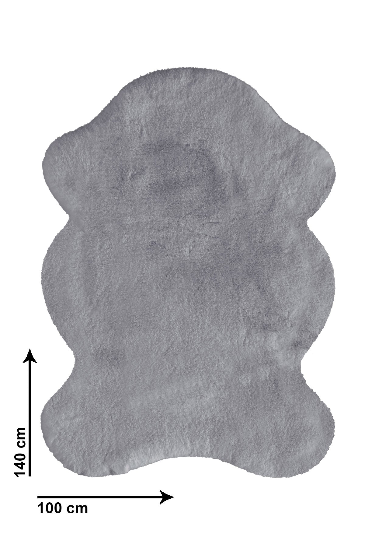 Lina Fluffy Mat - Anthracite