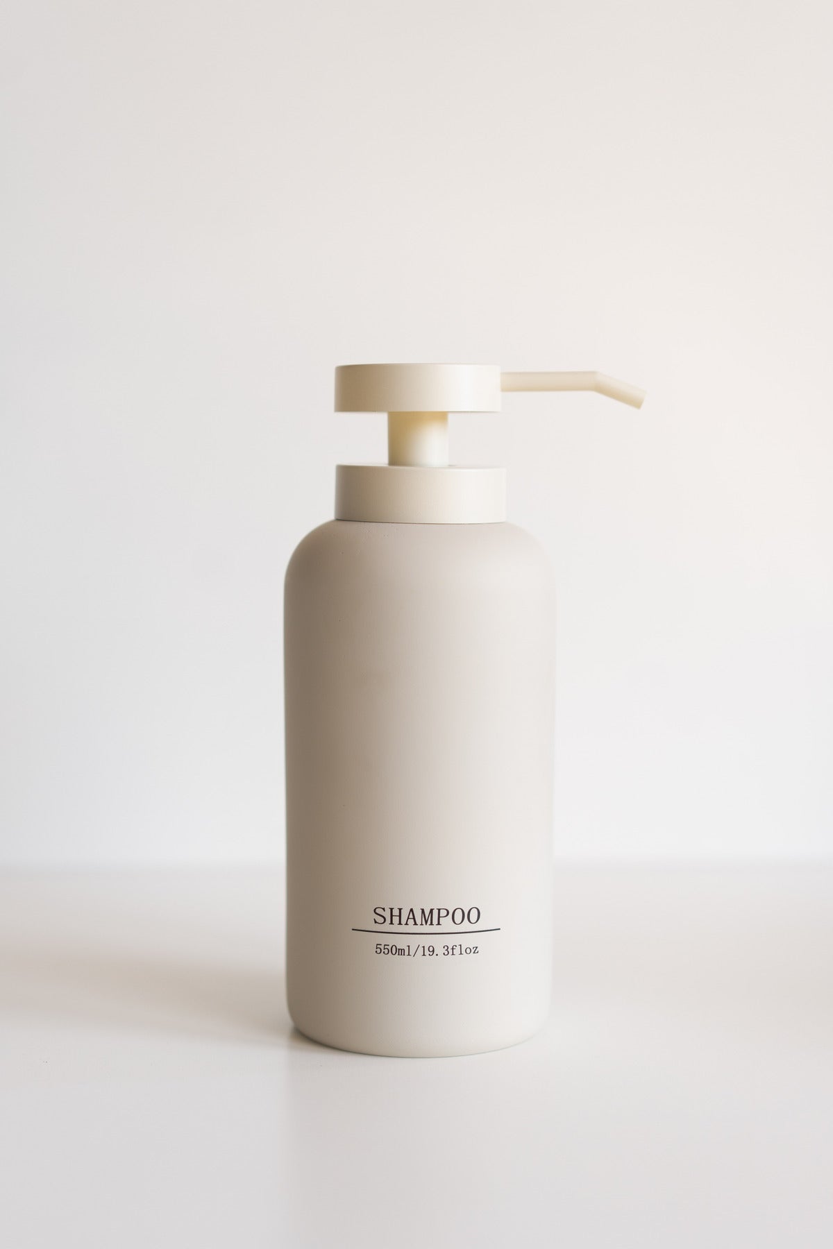 2 Piece Set Cream Shampoo/Body Wash Dispenser (550ml)