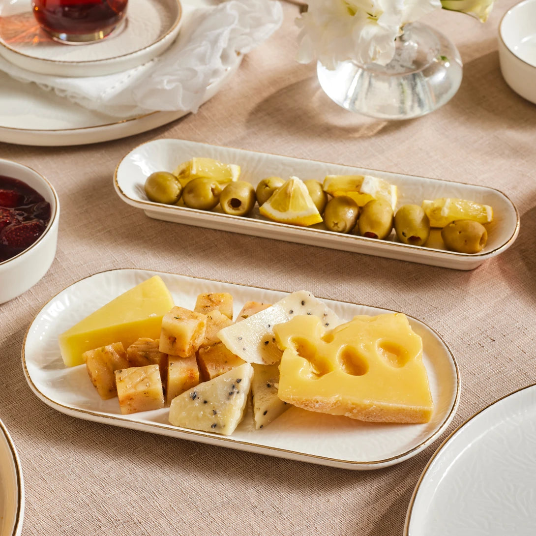 Komo 32 Piece 6 Person Breakfast Set Gold