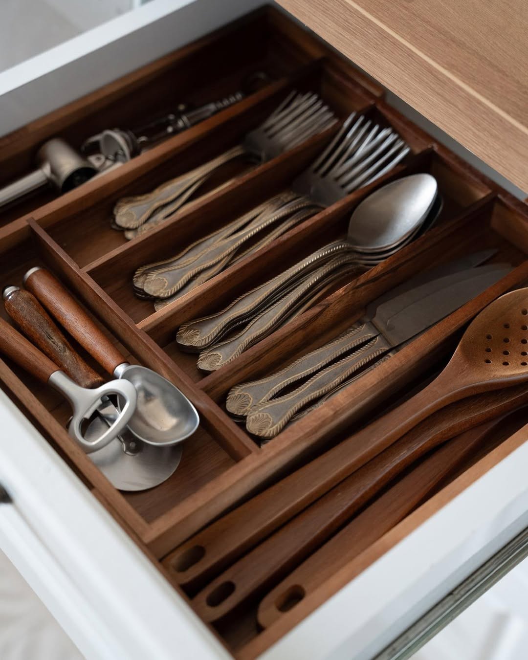 Acacia Drawer Organizer