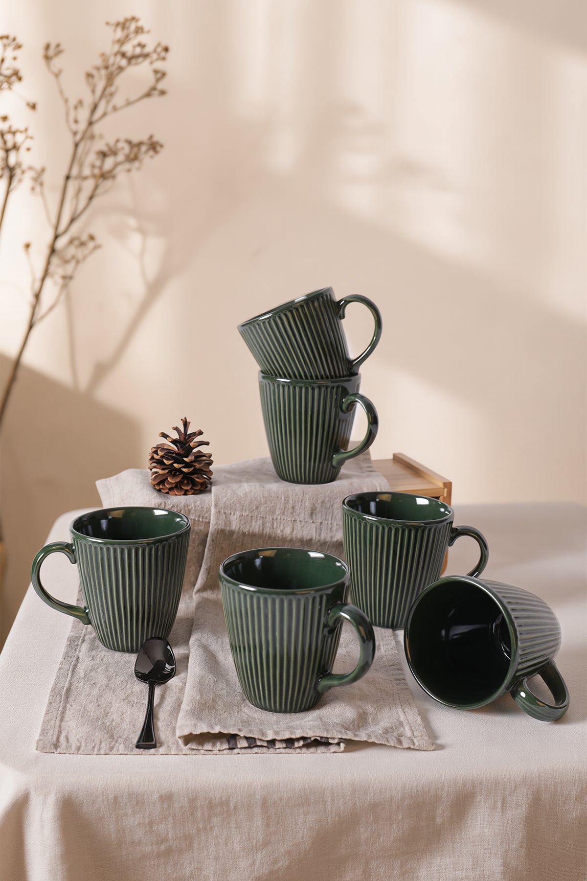 Emerald Myra Cup 10 cm 6 Pieces