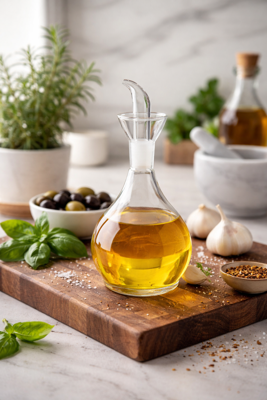 Borosilicate Glass Oil Dispenser 1000 ml