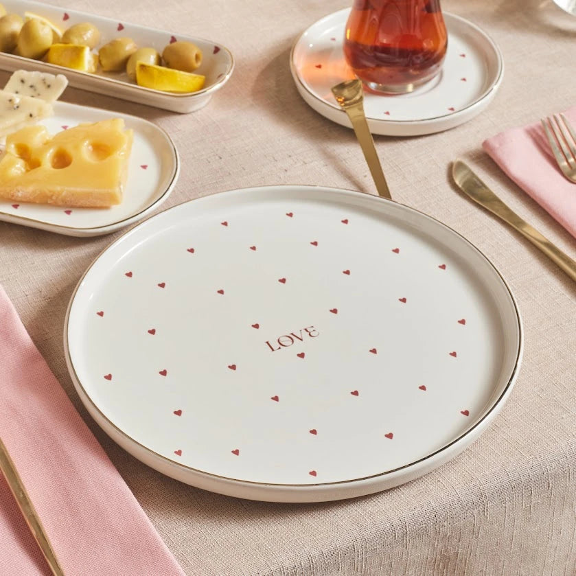 Lovin 32 Piece 6 Person Breakfast Set Gold