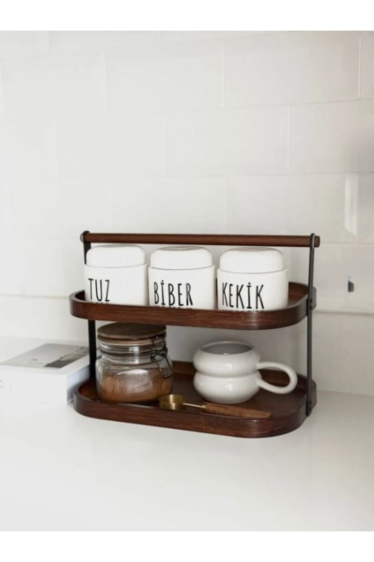 Accacia Stand Multipurpose Organizer