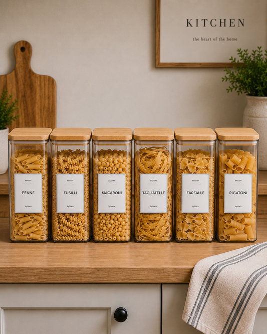 The Pantry Collection – Pasta Set of 6 (3000 ml)