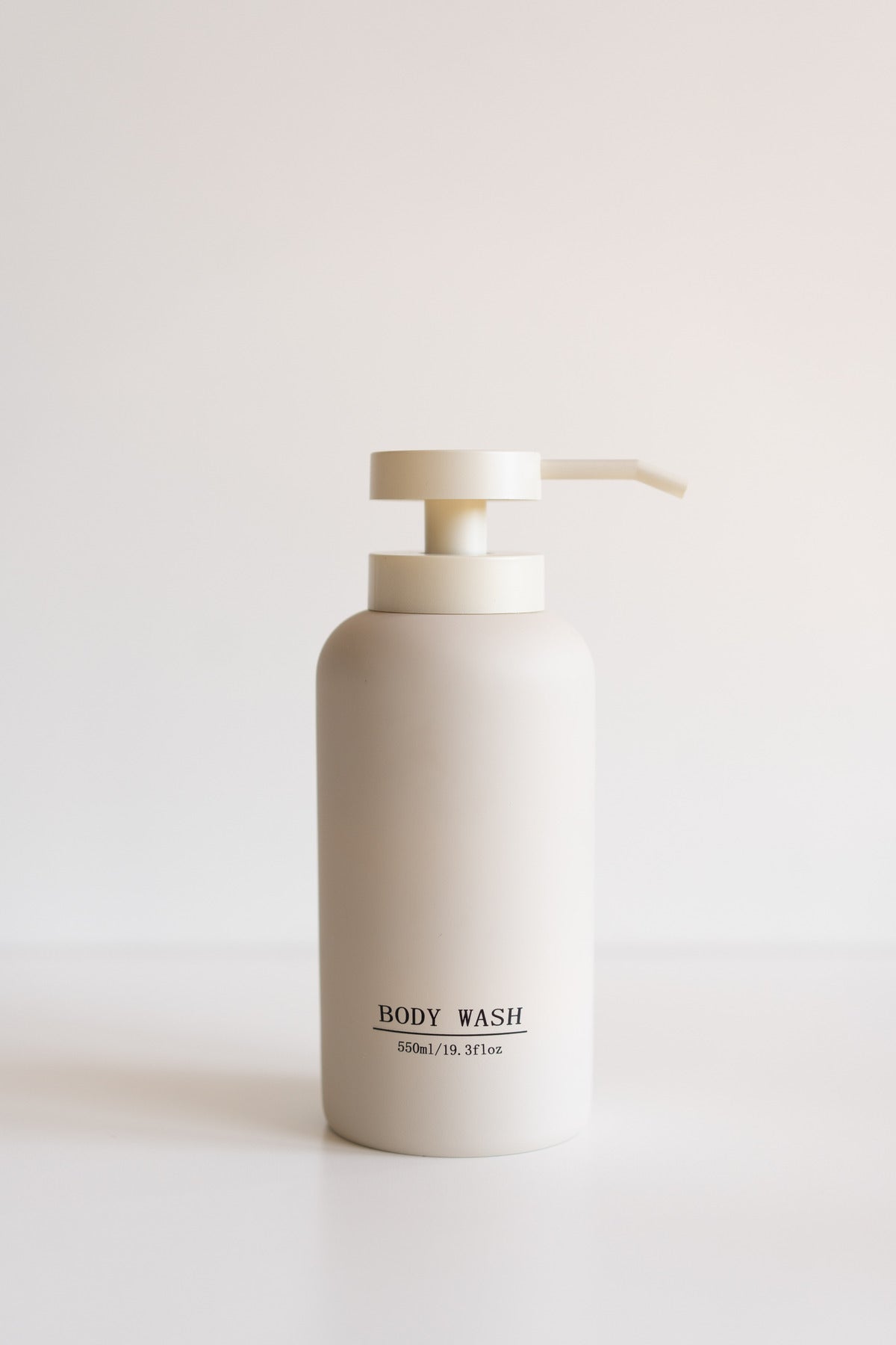 2 Piece Set Cream Shampoo/Body Wash Dispenser (550ml)