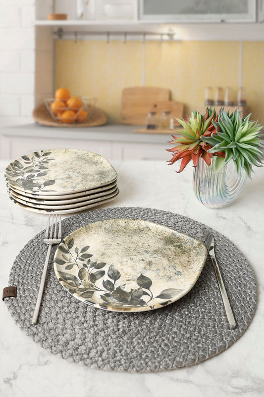 Forest Rustle Serenity Cake Plate 22 Cm 6 Pieces