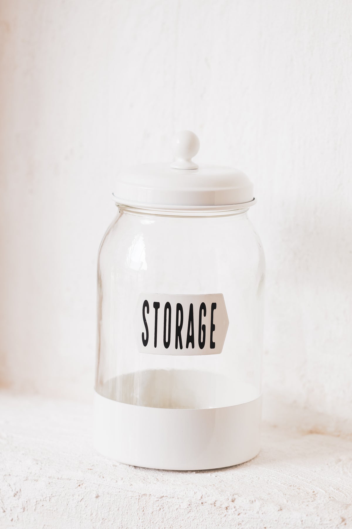 Galvanized Glass Jar 3 Piece Set