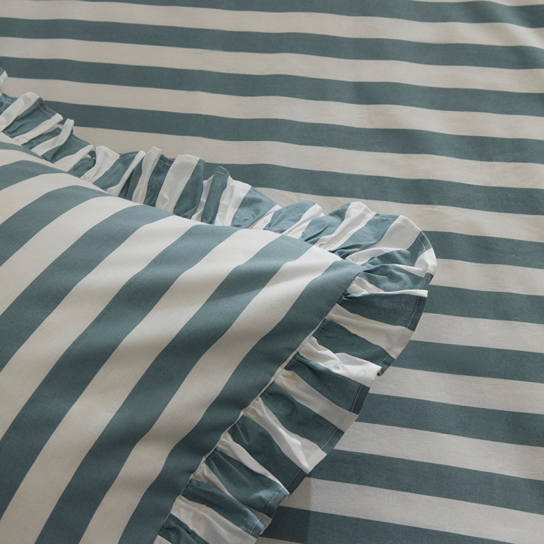 Ripple Duvet Cover Set - Blue
