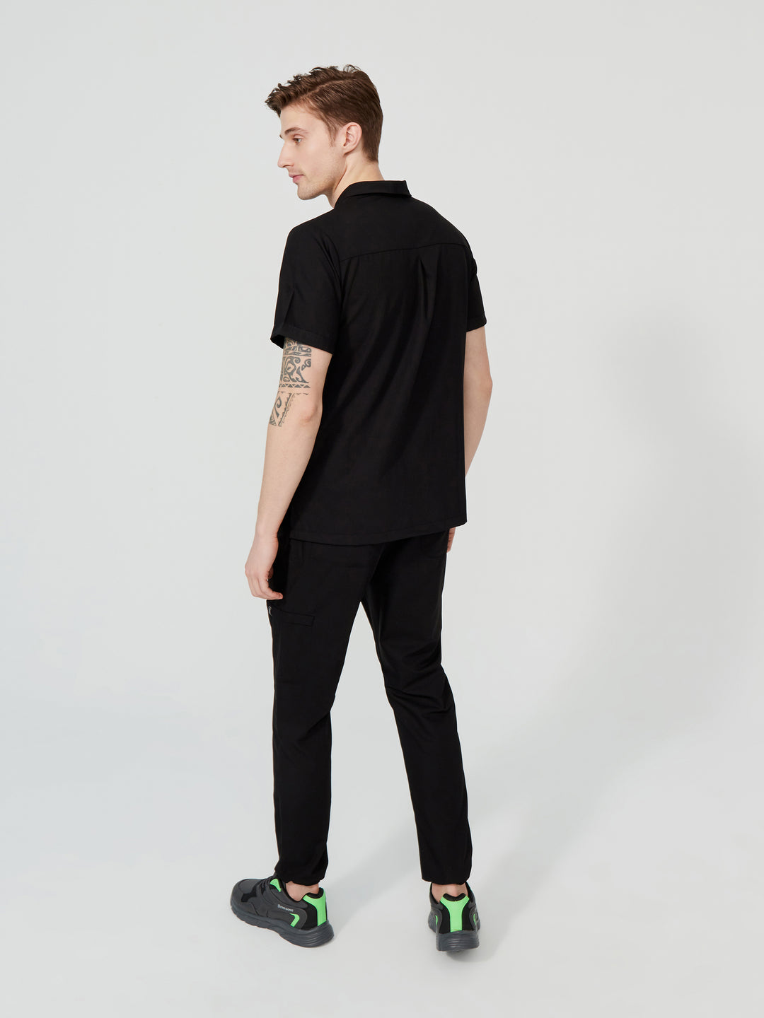 Cosa Tri Men's Scrubs - Black