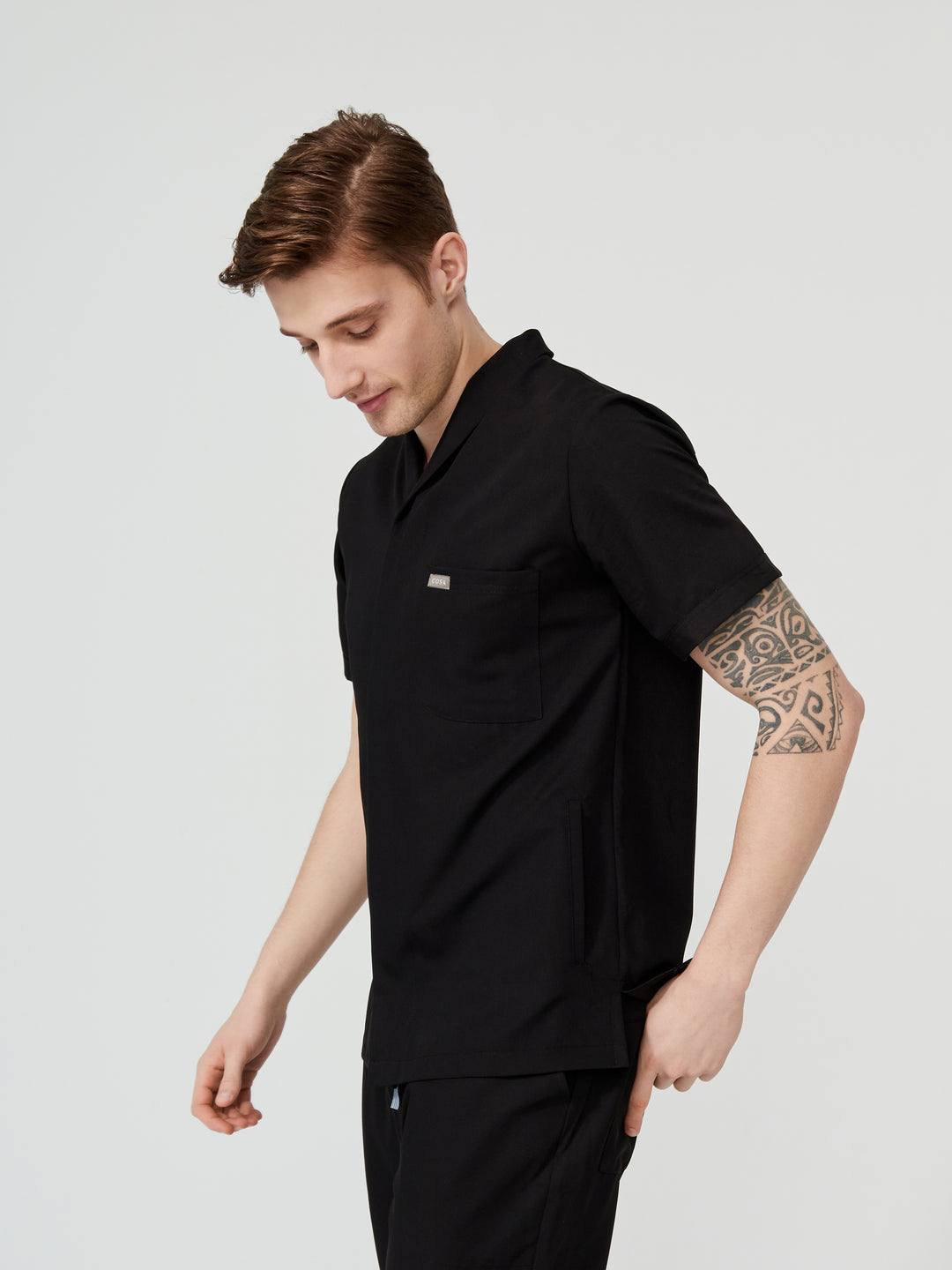 Cosa Tri Men's Scrubs - Black