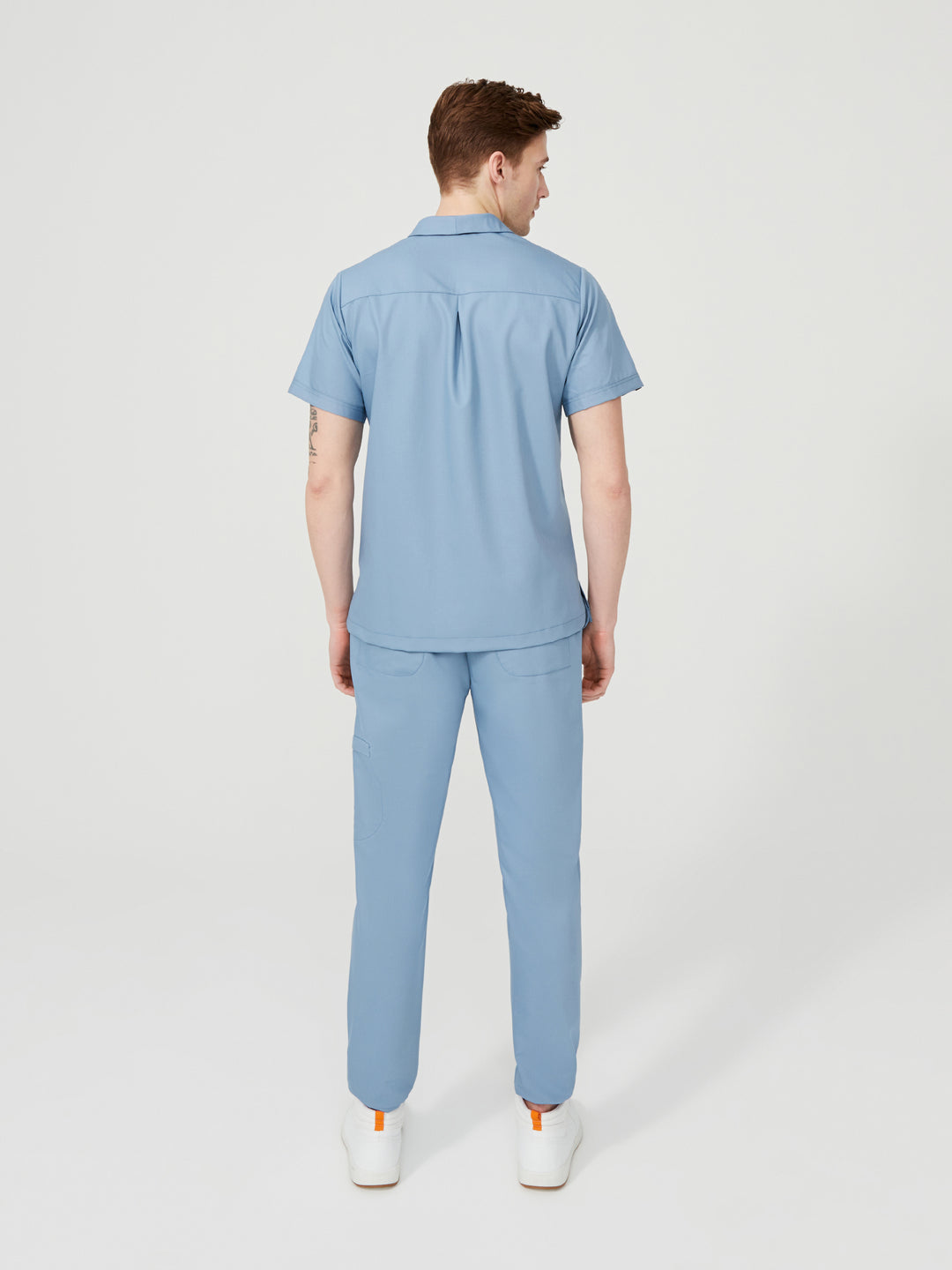 Cosa Tri Men's Scrubs - Cosmic Blue