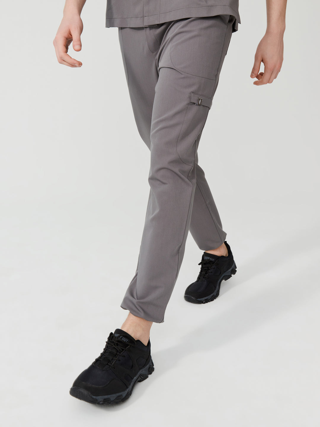 Cosa Tri Men's Scrubs - Gray