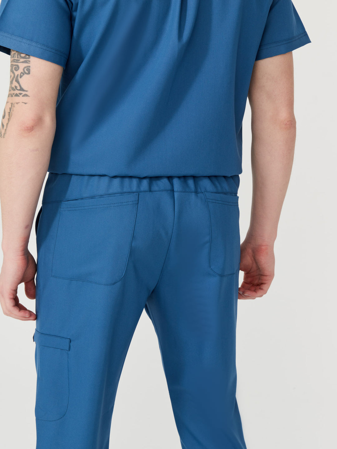 Cosa Tri Men's Scrubs - Indigo