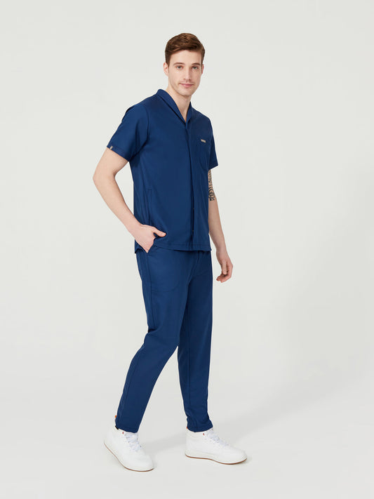 Cosa Tri Men's Scrubs - Night Blue