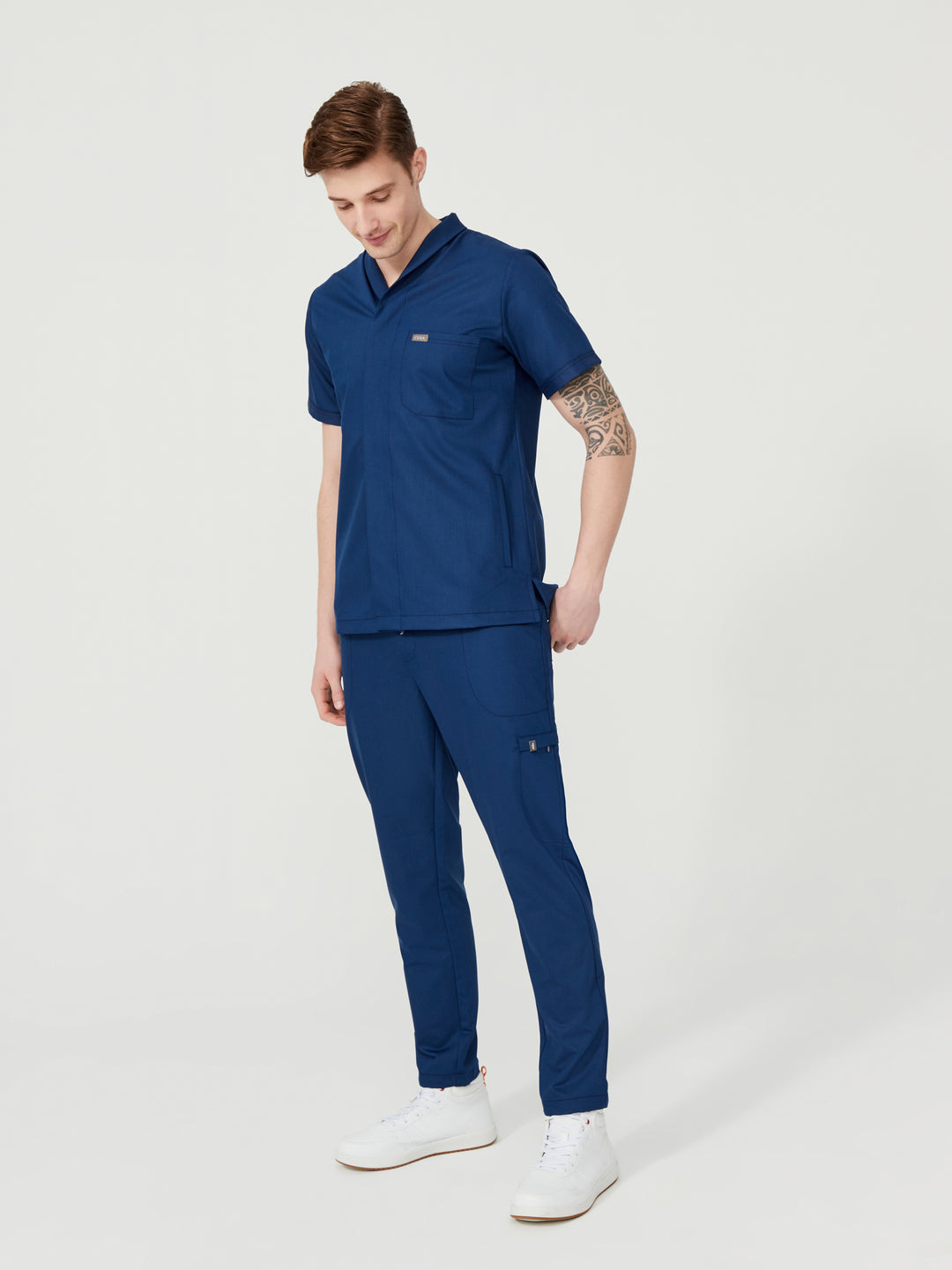 Cosa Tri Men's Scrubs - Night Blue